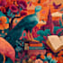 create colourful book illustrations and book covers