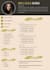 design professional modern CV resume editable eye catching