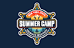 design a modern creative children camping adventure logo