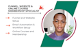 kajabi website design funnel landing page online course virtual assistant expert