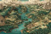 make a fantasy map illustration
