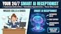 build a smart ai receptionist for calls, chat, and appointments