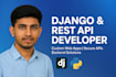 develop django rest API with react frontend