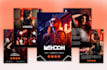 design epk, media kit, press kit, flyer and one sheet