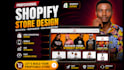 do shopify store design and redesign shopify website design shopify dropshipping