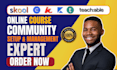 setup skool community circle so teachable online course skool community setup