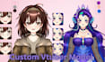 draw  rig live 2d vtuber model live 2d vtuber model vtuber
