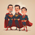 make a comic book cartoon and custom illustration digital art