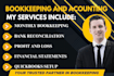 do your online bookkeping and accounting project