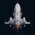 draw high quality spaceship concept