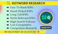 do SEO keyword research with search intent using semrush and ahrefs