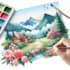paint custom watercolor illustrations and clipart