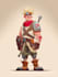 draw 2d game character illustration