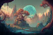 make stunning fantasy landscapes