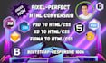 convert figma to html, psd to html, and xd to html css bootstrap responsive