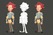 draw cute, simple and funny cartoon