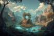 make stunning fantasy landscapes, fast