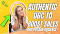 create an authentic, high converting amazon shoppable video