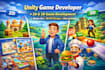 create a unity 2d or unity 3d game as a professional unity developer