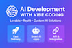 create web, mobile app by vibe coding, lovable, replit, bolt