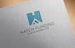 create good looking bank logo with hand drawn style