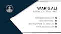 create modern and creative business cards