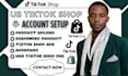 tik tok shop setup primary business representative document setup US tiktok shop