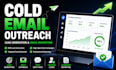 do cold email outreach for b2b lead generation and email marketing