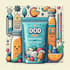make an amazon packaging design and label design