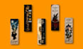 do creative bookmarks and rack card designs