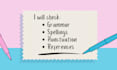 professionally proofread, edit and rewrite in english fast