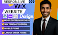 do wix mobile responsiveness, wix template design,  mobile layout error fixing