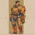 sci fi character illustration or sci fi character art
