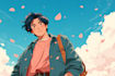 create cute cartoon illustrations, lofi art, anime, nft