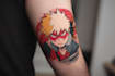 design comic cartoon anime tattoo design
