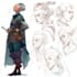 do an fantasy scene concept art illustrations