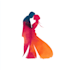 design fantasy engaged couples wedding logo
