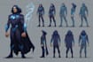 deign superhero comic page