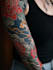 custom an abstract black tattoo design