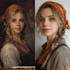 do realistic or fantasy portrait