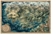 make fantasy map design map illustration city map