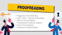 academic research, proofread, edit, rewrite, and ghostwrite , cvs, presentations