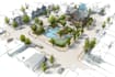 draw landscape sketch custom map illustration