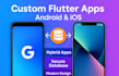build flutter mobile apps with backend integration