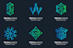 design cloud, cyber security, software, tech technology logo