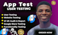 provide 12 testers closed testing 20 testers mobile app testing 12 tester