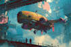 do a sci fi art, fantasy sci fi character art