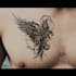 custom an abstract black tattoo design