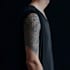create sleeve tattoo design in geometric style