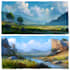 do a awesome environment concept art and oc sci fi art